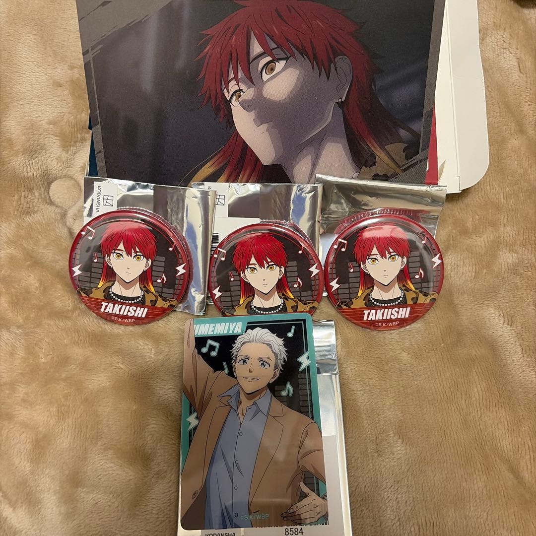 WINDBREAKER×JOYSOUNDコラボ缶バッジ 焚石矢 5点セット - メルカリ