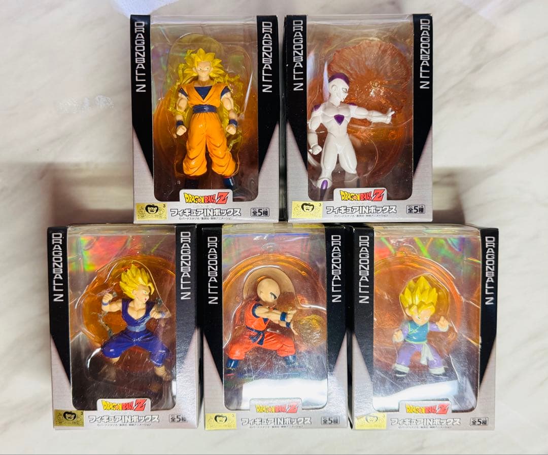 ドラゴンボールZ フィギュアINボックス 全5種 未開封 - メルカリ