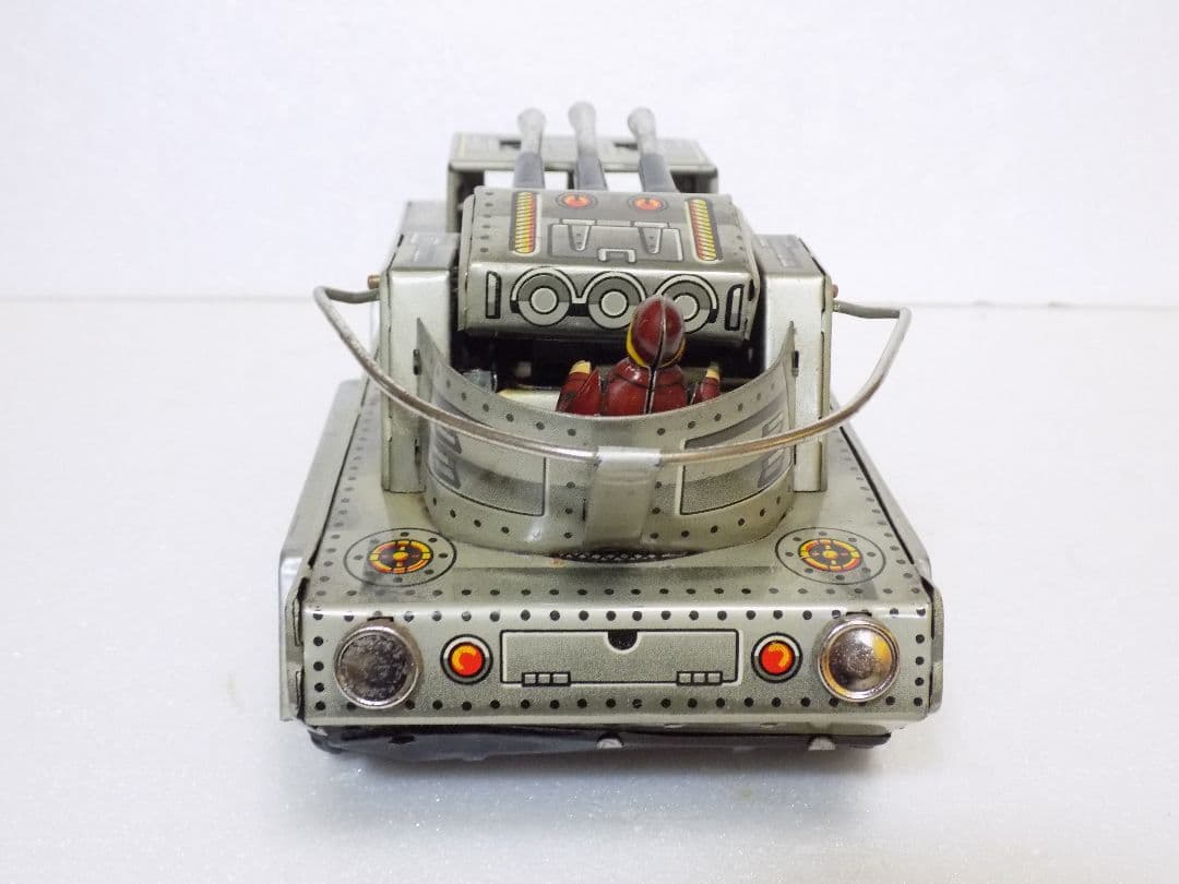 希少ブリキ 三恵玩具 【HALF TRACK】フリクション 動作品 - メルカリ