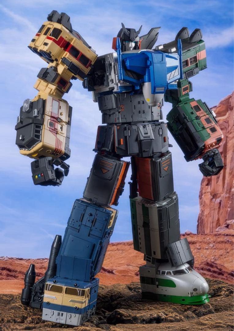 moon studio Radiatron トランスフォーマー ライデン Moon Studio MS 01-06 Combination Radiatron | Masterpiece Trainbot