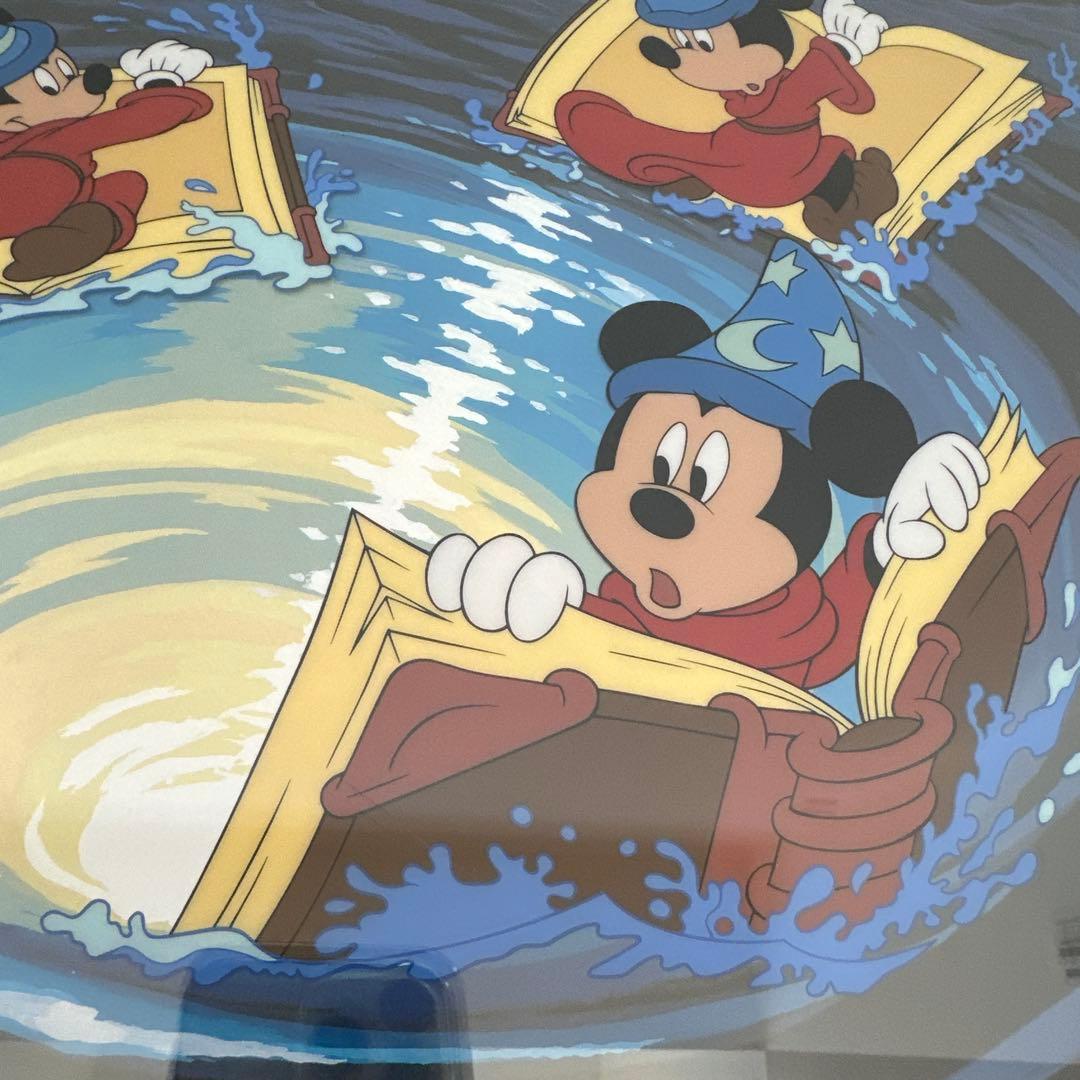 ディズニー ファンタジア ミッキー 弟子 セル画 限定2000 レア
