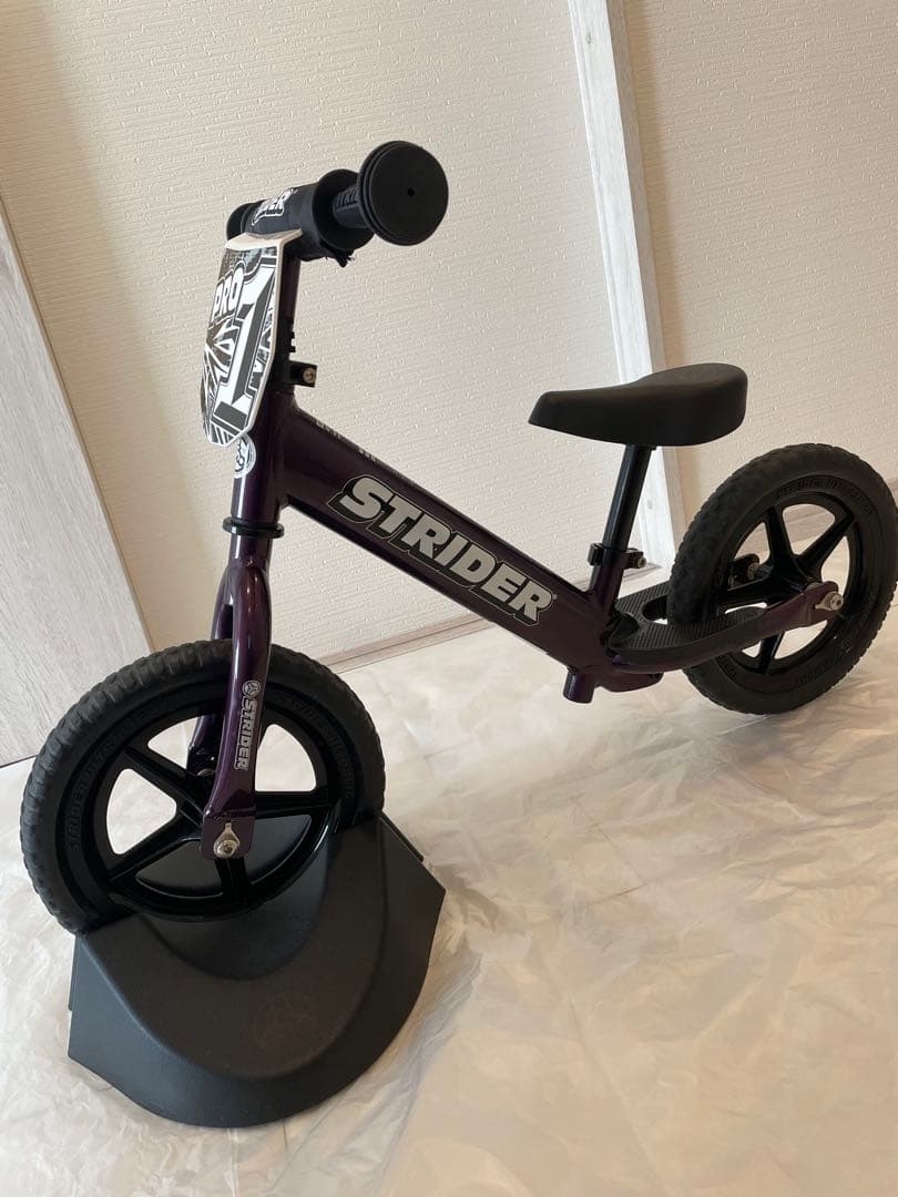 STRIDER PROバランスバイク パープル12インチ