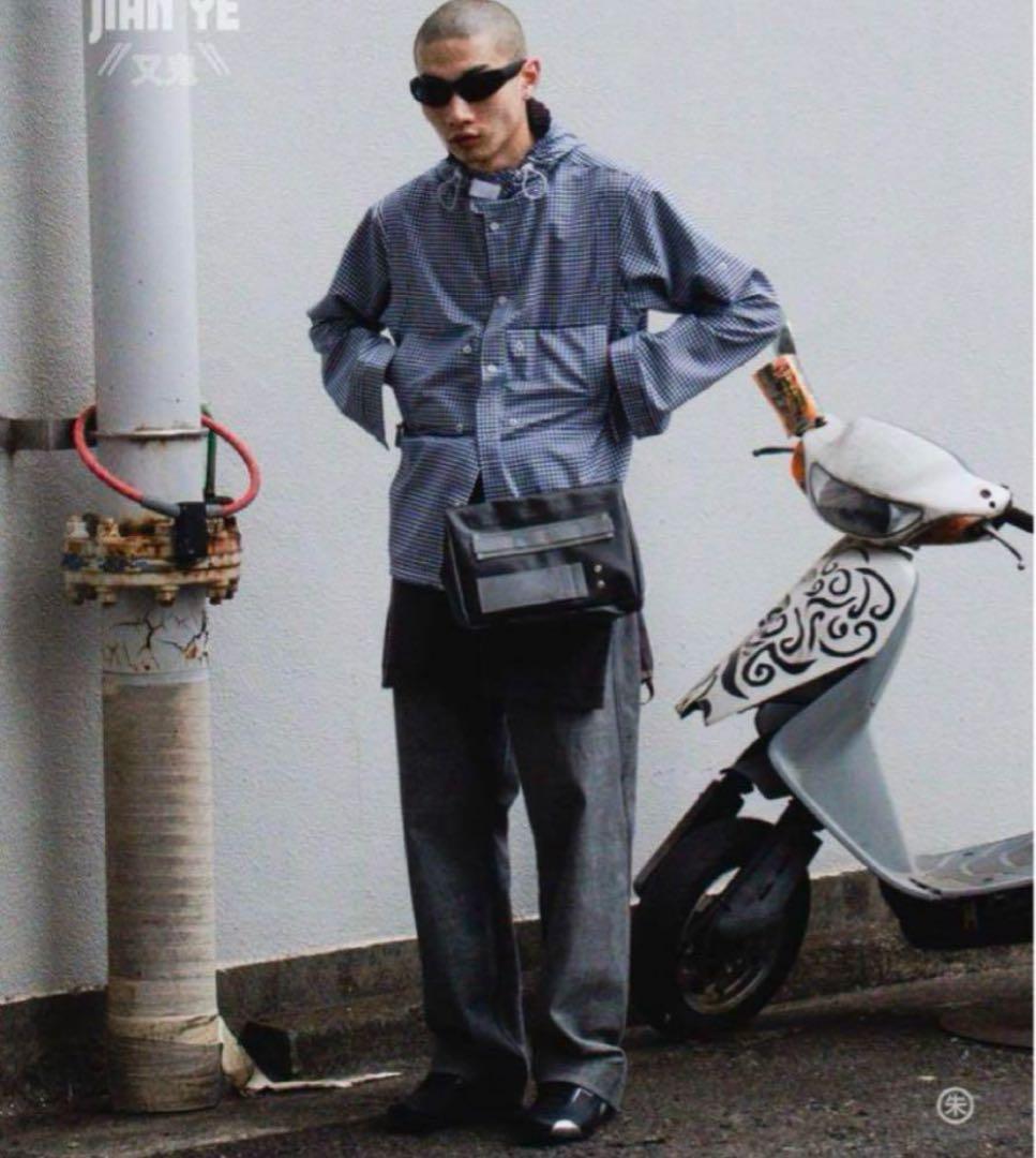 トップス JIAN YE 23AW GOOD LUCK SHIRT (Check) トップス JIAN YE 23AW GOOD LUCK SHIRT (Check) Men's Good Luck