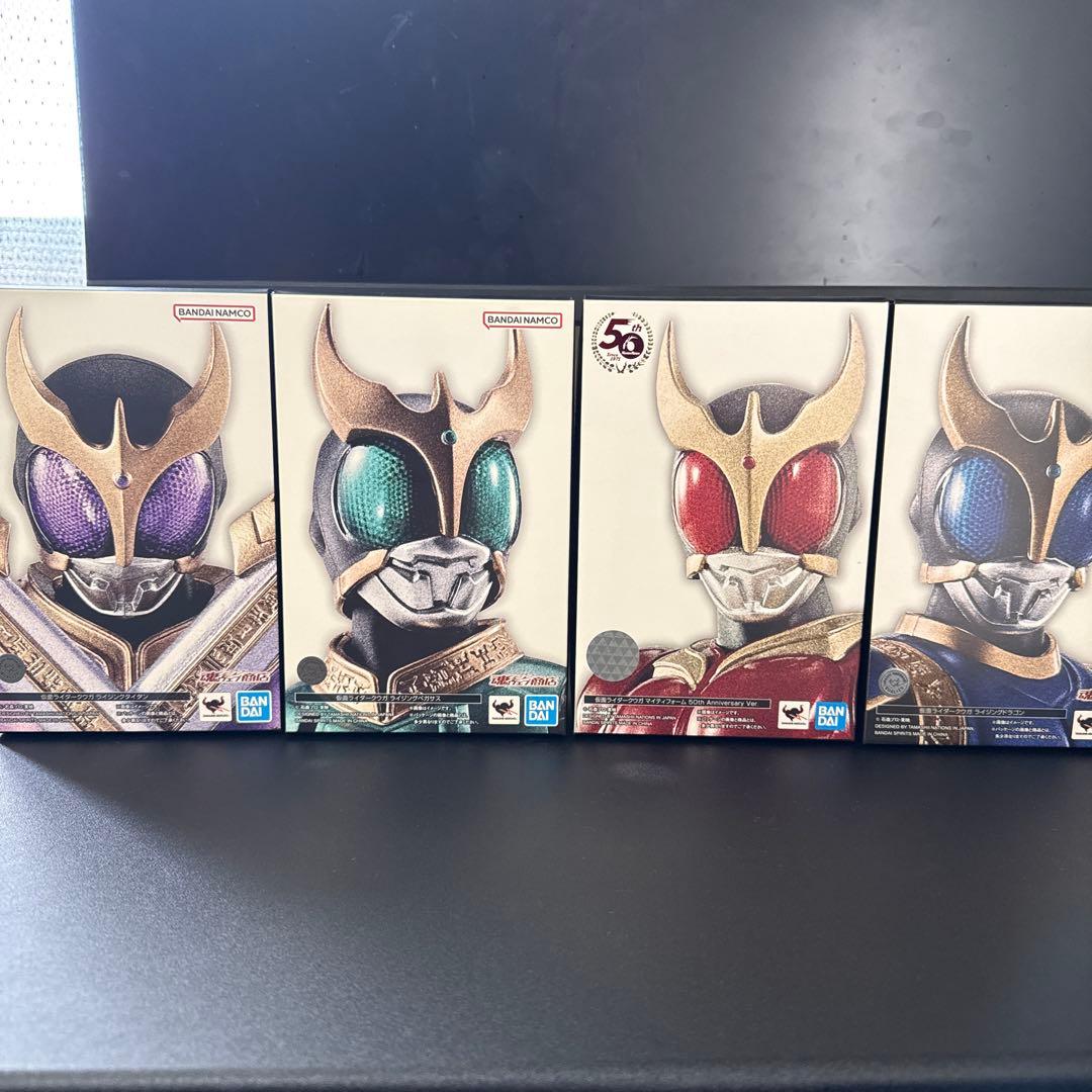 真骨彫仮面ライダー クウガ マイティ ドラゴン ペガサス タイタン ライジング