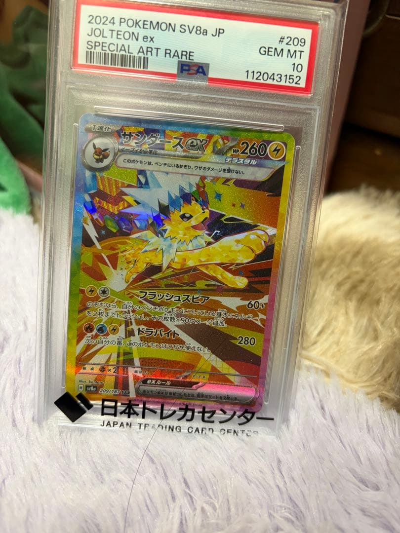 【PSA10】サンダースex SAR テラスタルフェスex