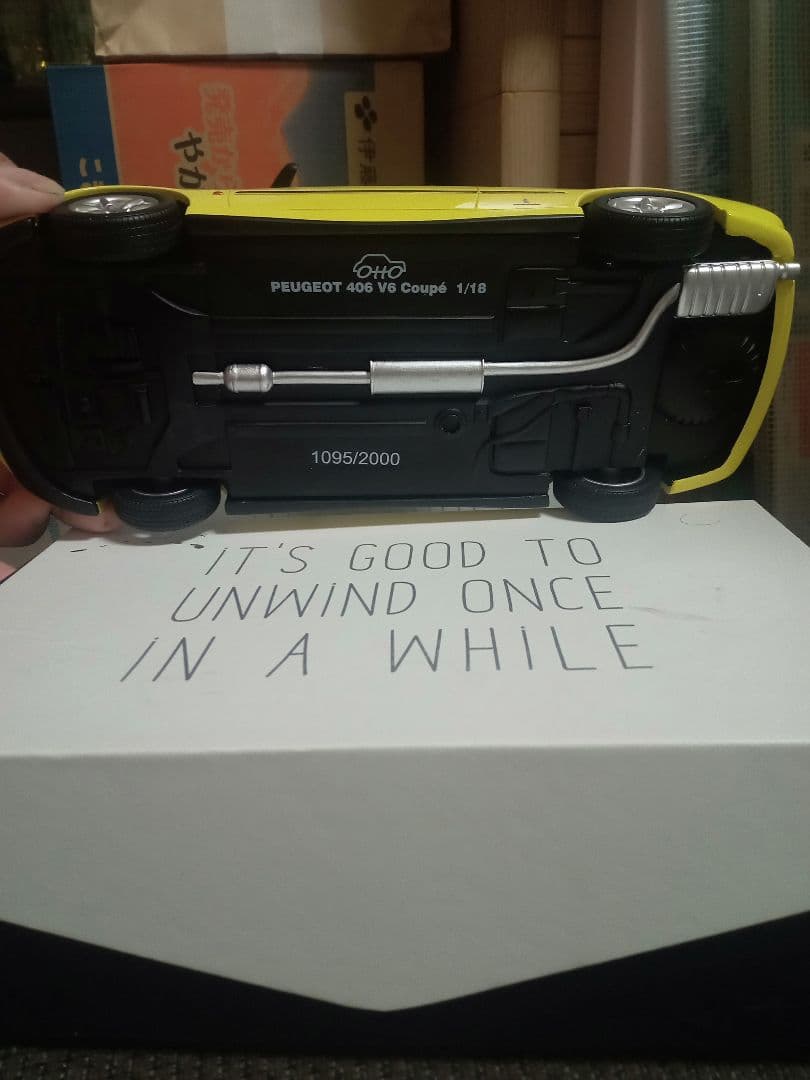 槙*様 OttO mobile 1/18 プジョー 406 V6 クーペ（黄色） - メルカリ