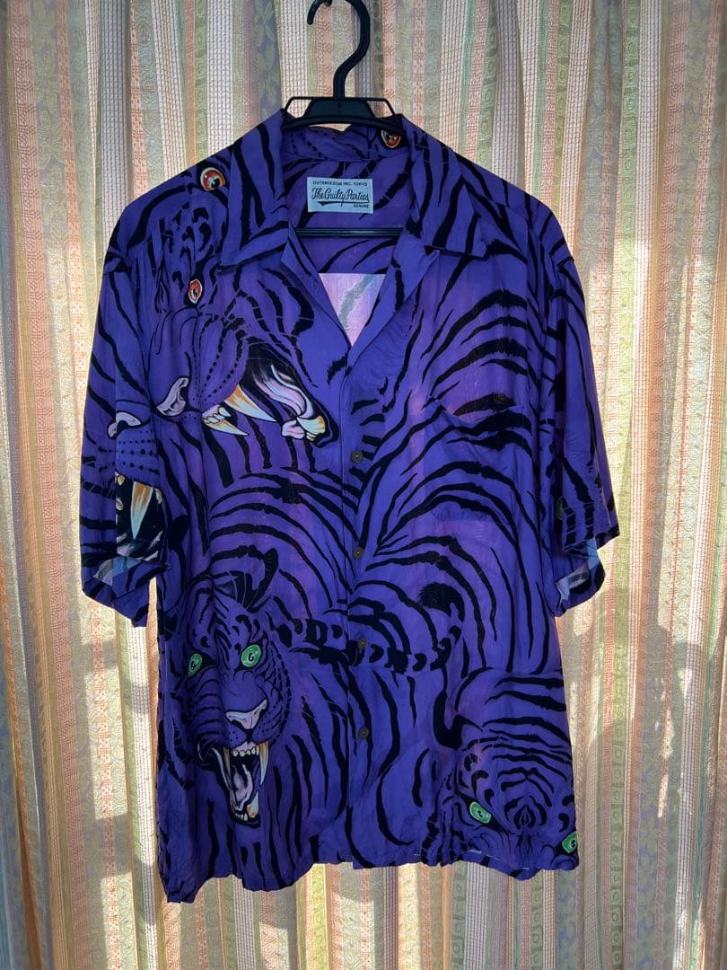 ワコマリア　The Guilty Parties トラ柄 半袖シャツ