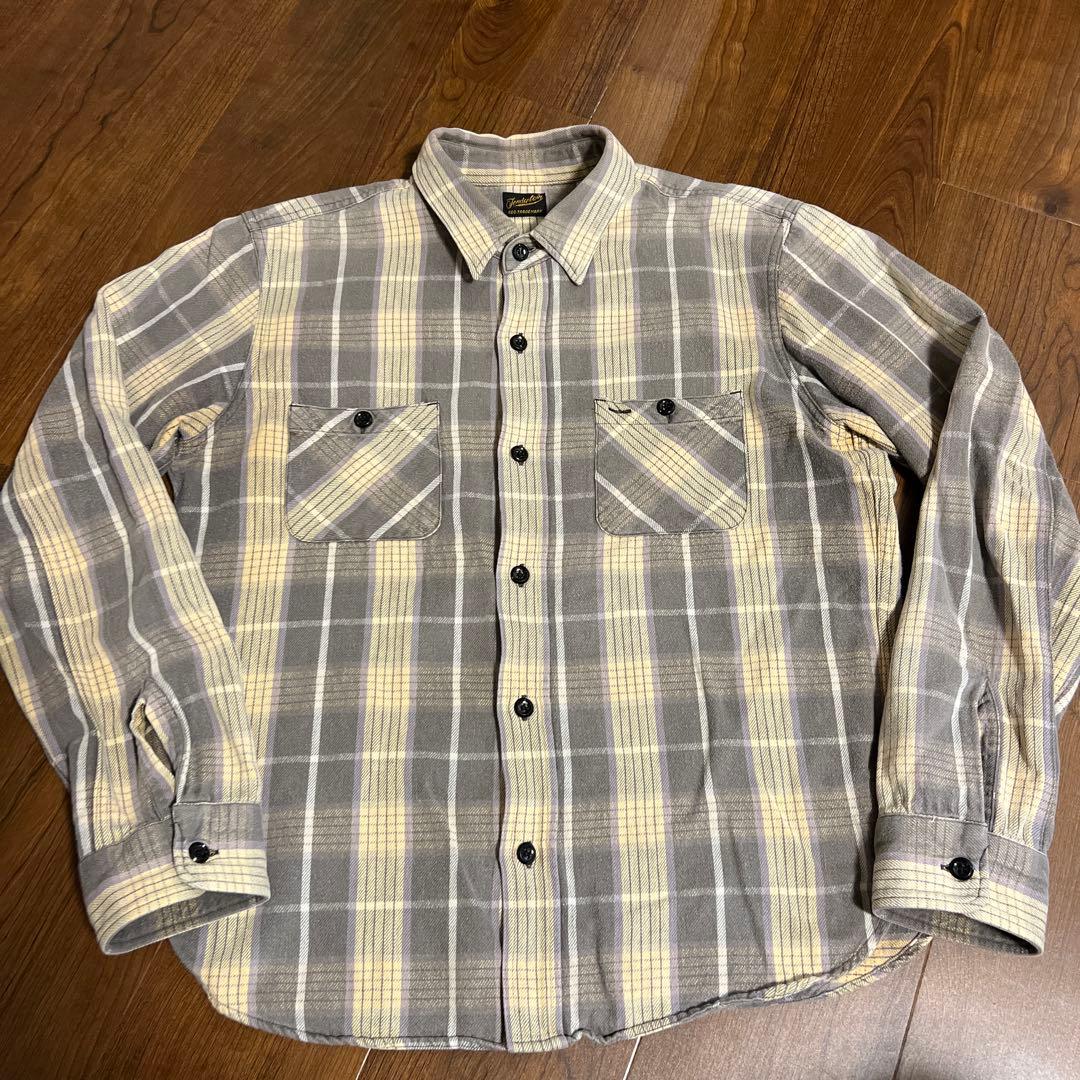 tenderloin ネルシャツ M イエロー