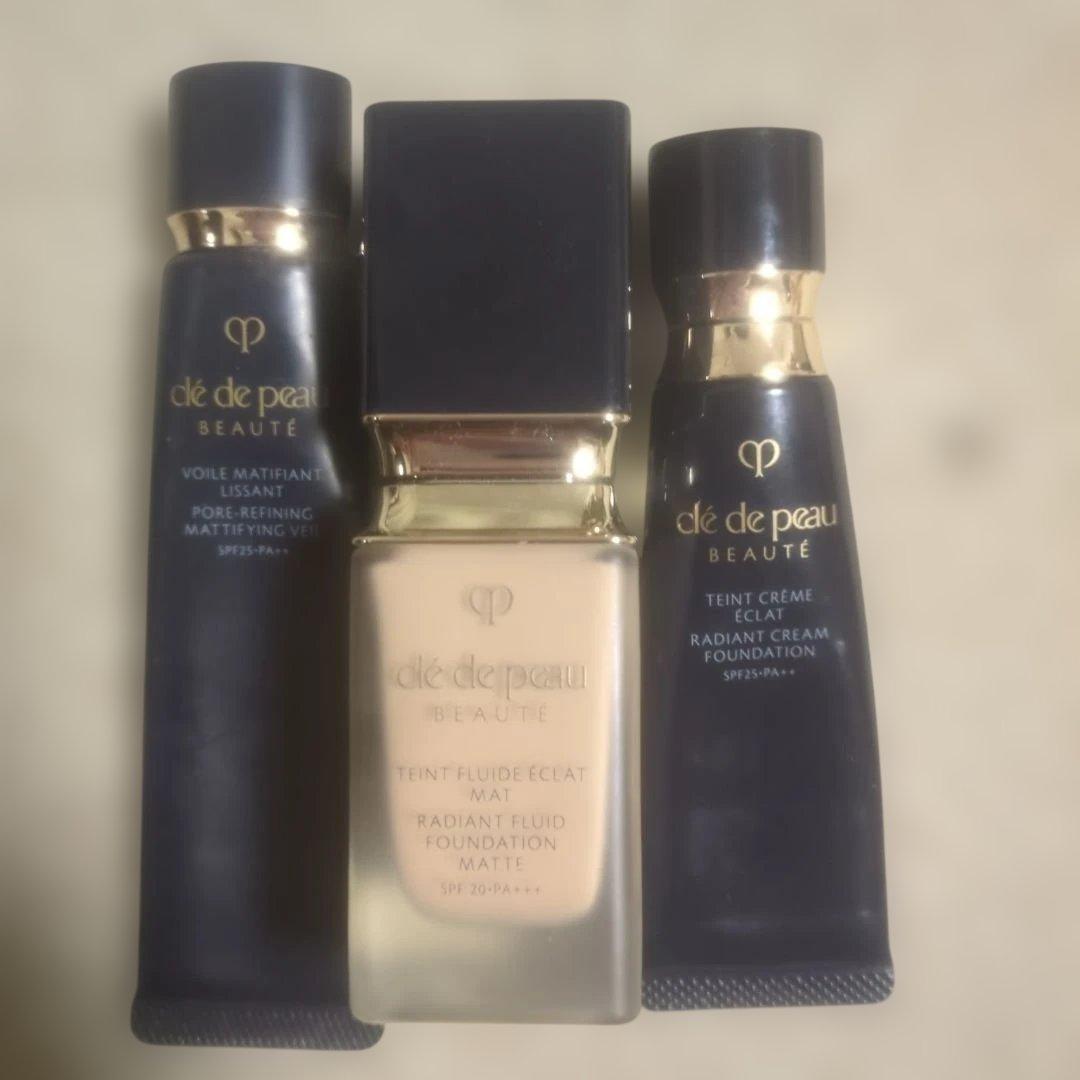 レ・ド・ポー ボーテ【陶器肌セット】マットファンデ2種＆毛穴カバー下地