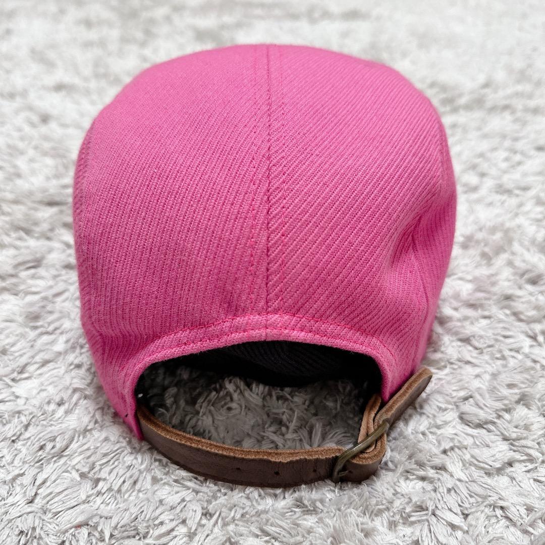 Supreme box logo camp cap pink キャップ ピンク - メルカリ