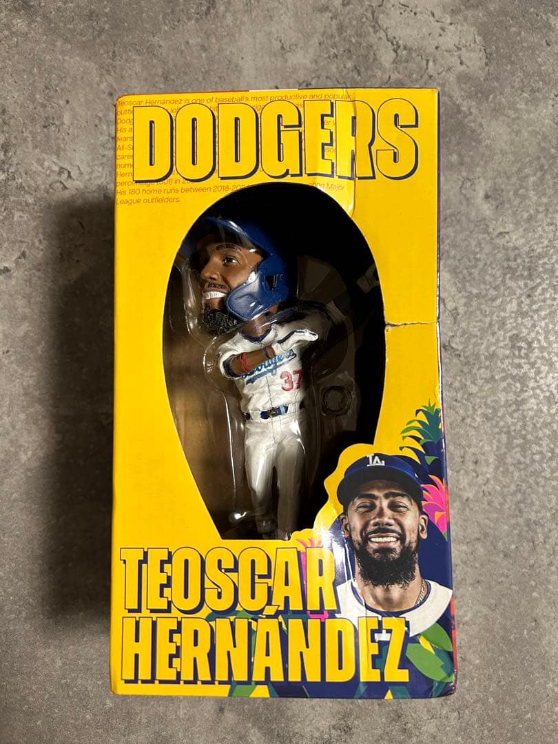 【Masaki】ドジャース テオスカー・エルナンデス ボブルヘッド