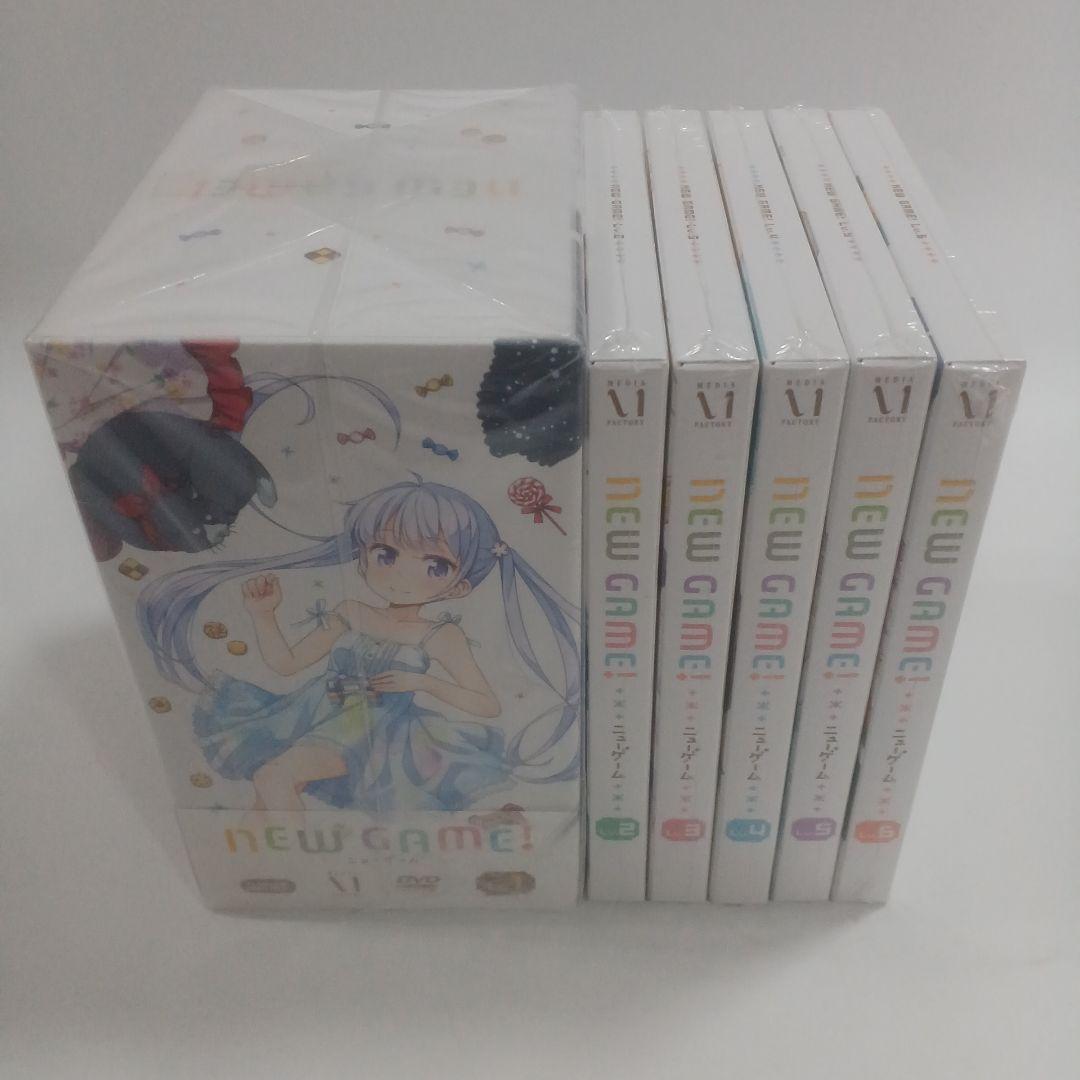 NEW GAME!　1期　DVD全巻未開封セット