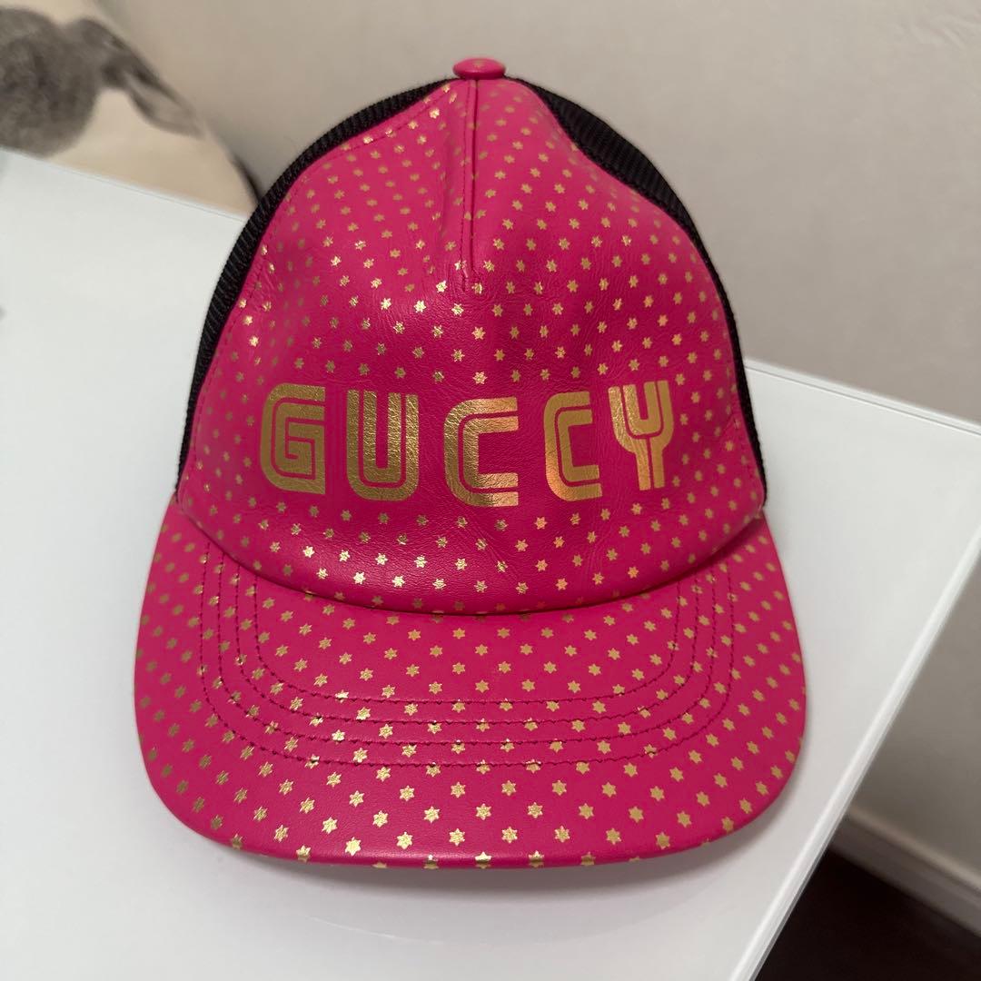 GUCCI ピンク キャップ 希少