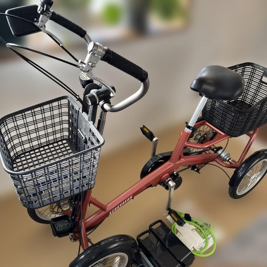 引取限定けんきゃくん 電動アシスト 4輪自転車 - メルカリ
