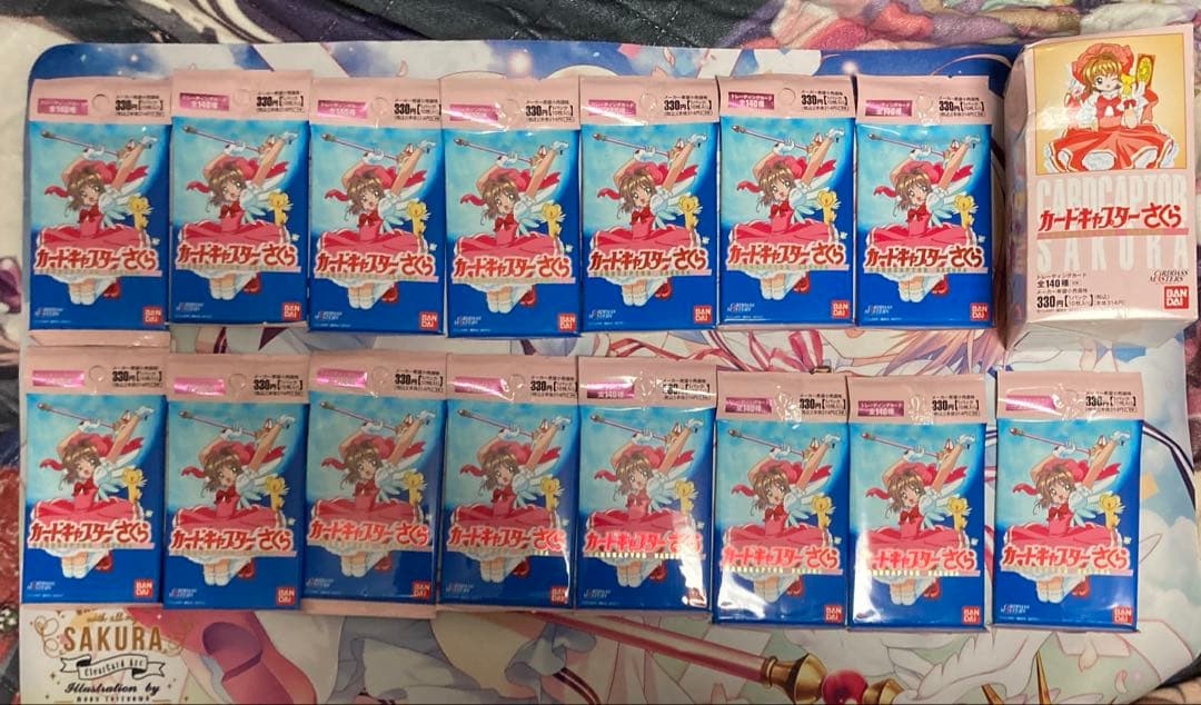 カードキャプターさくら　カードダスマスターズ　　　 未開封パック　15パック