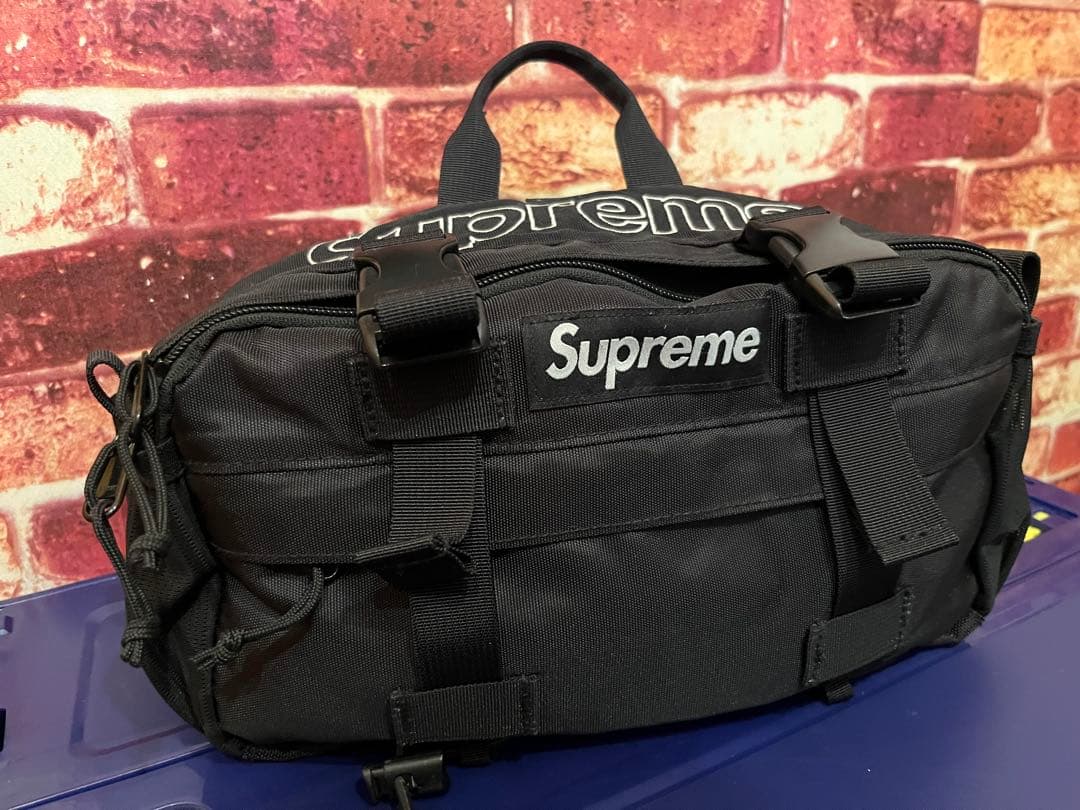 Supreme シュプリーム 19AW ボディバッグ ウエストバッグ ブラック