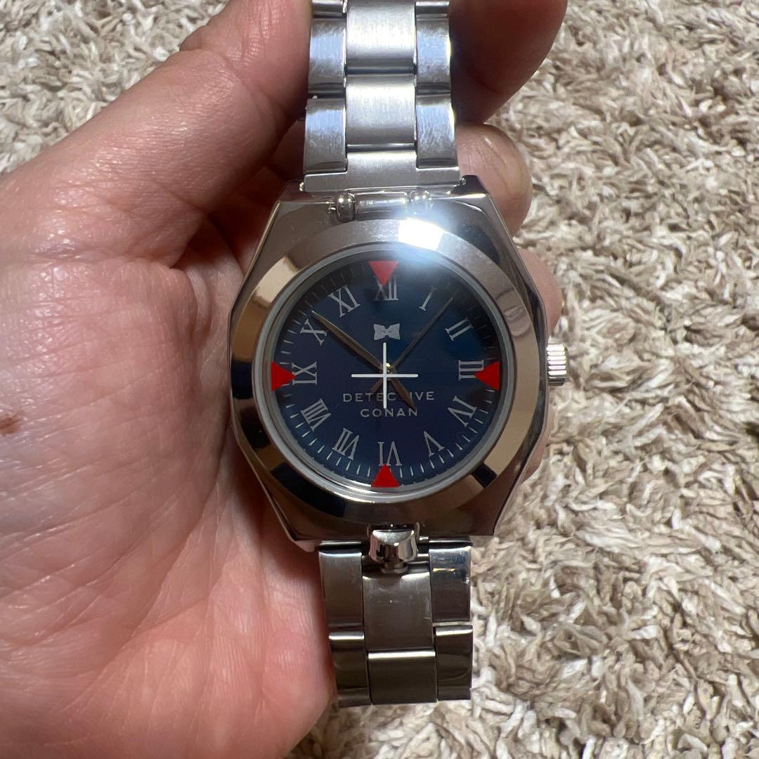 名探偵コナン プラチナムザッカリストウォッチ 腕時計型麻酔銃 - メルカリ