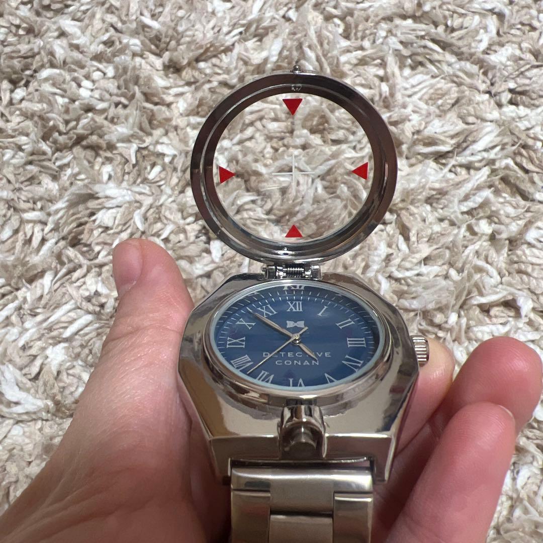名探偵コナン プラチナムザッカリストウォッチ 腕時計型麻酔銃 - メルカリ