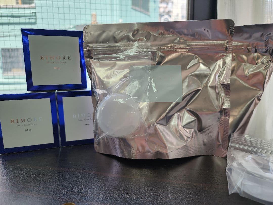 BIMORE入浴剤、スキンケアソープ、バストケアジェル、インティメントウォッシュ