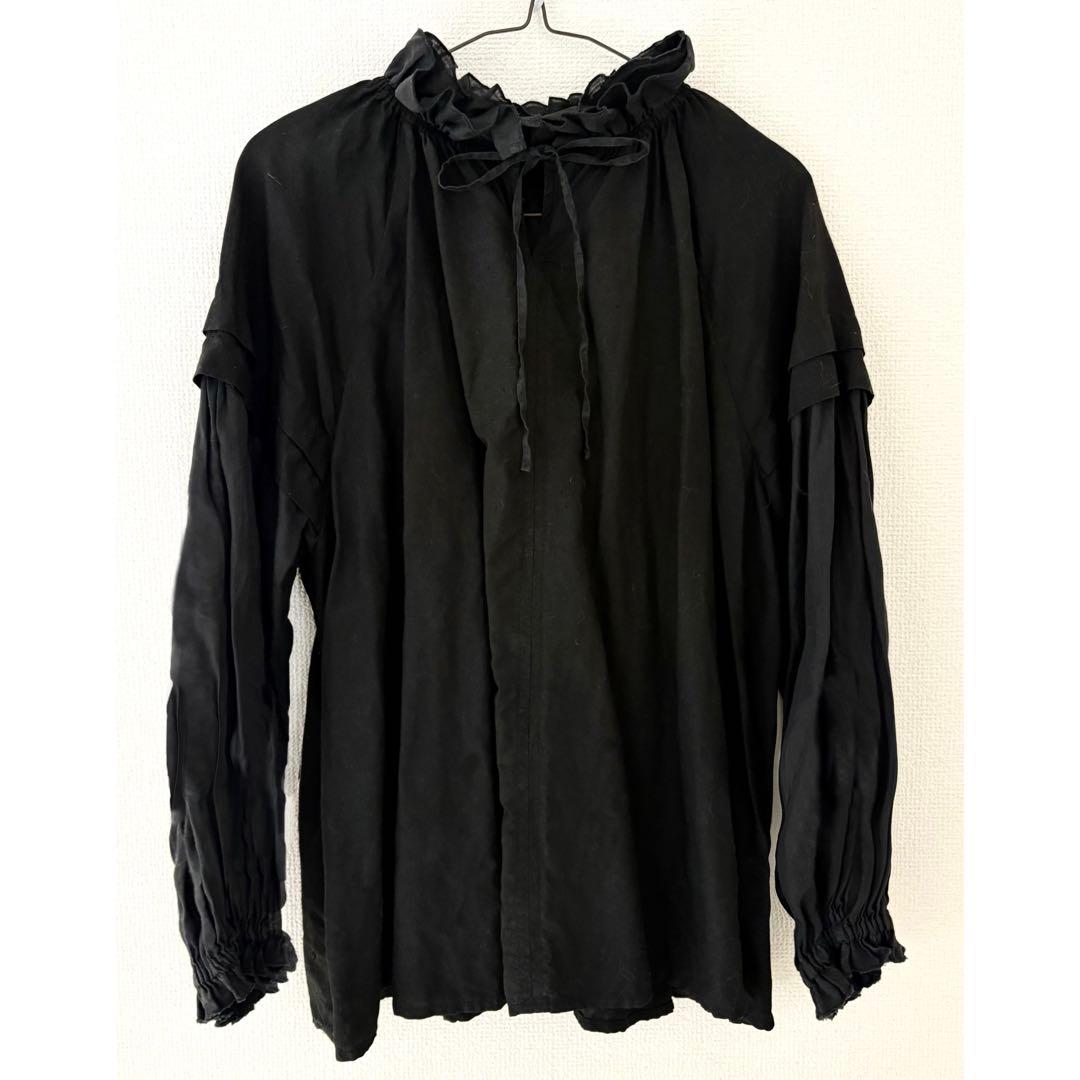 Mickey様 : nestRobe リネンラミーフリル2wayブラウス - メルカリ