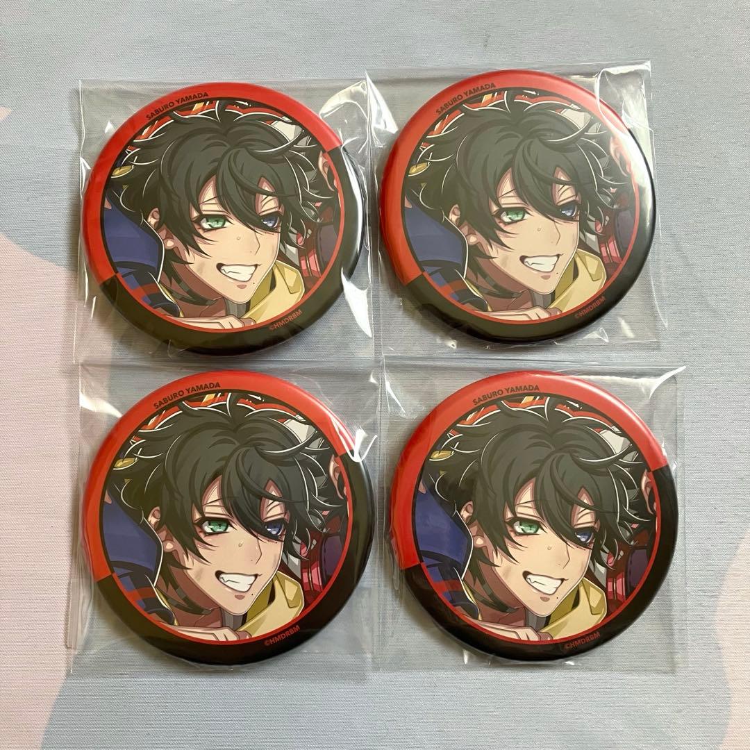 ヒプノシスマイク 山田三郎 ヒプムビ リバイバル 缶バッジ ヒプマイ