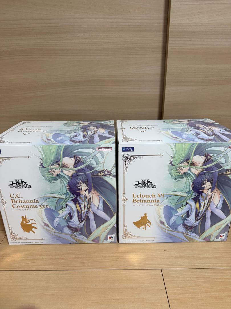 コードギアス反逆のルルーシュ 皇帝 ルルーシュ&C.C.セット フィギュア