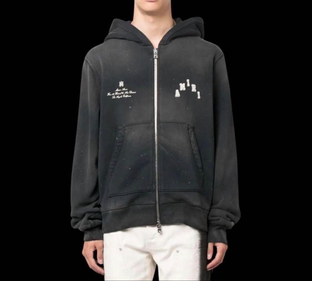 て*ん様 極美品！AMIRI ジップパーカー　1月末まで
