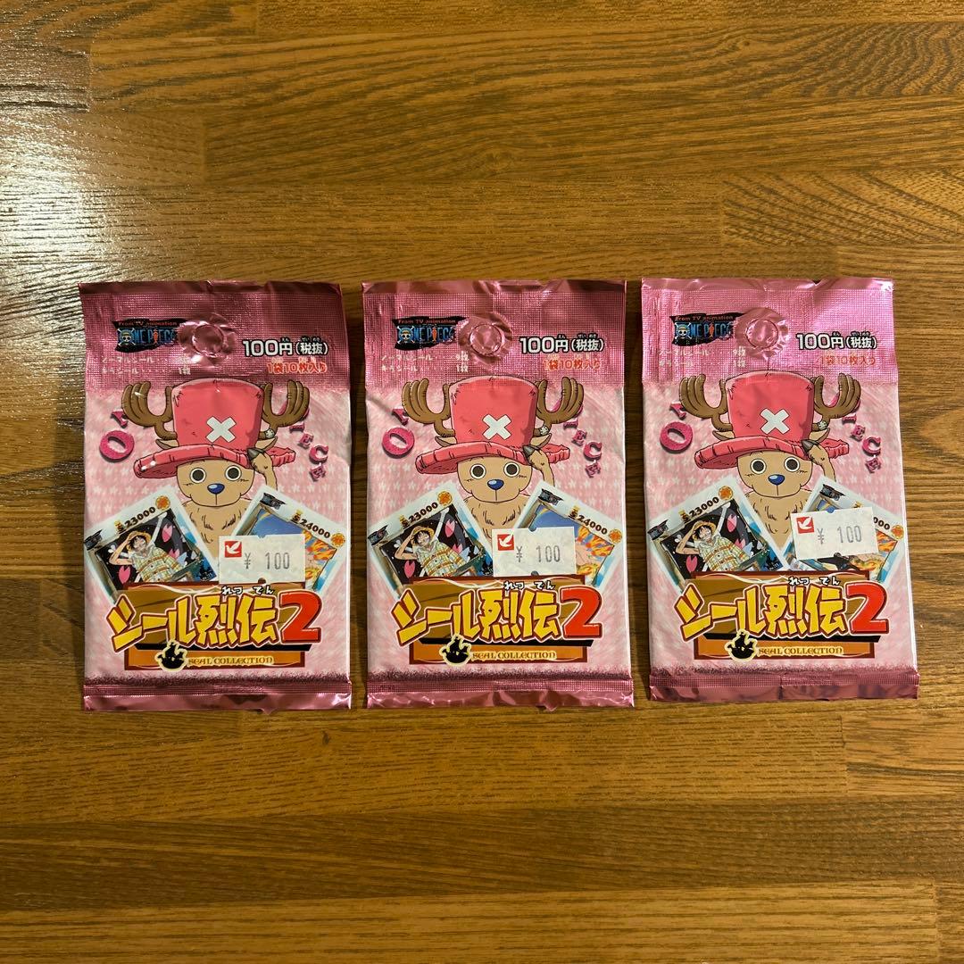未開封品 ワンピース シール列伝2 まとめ売り ワンピース シールウエハース おまけシール シールケースまとめ売り