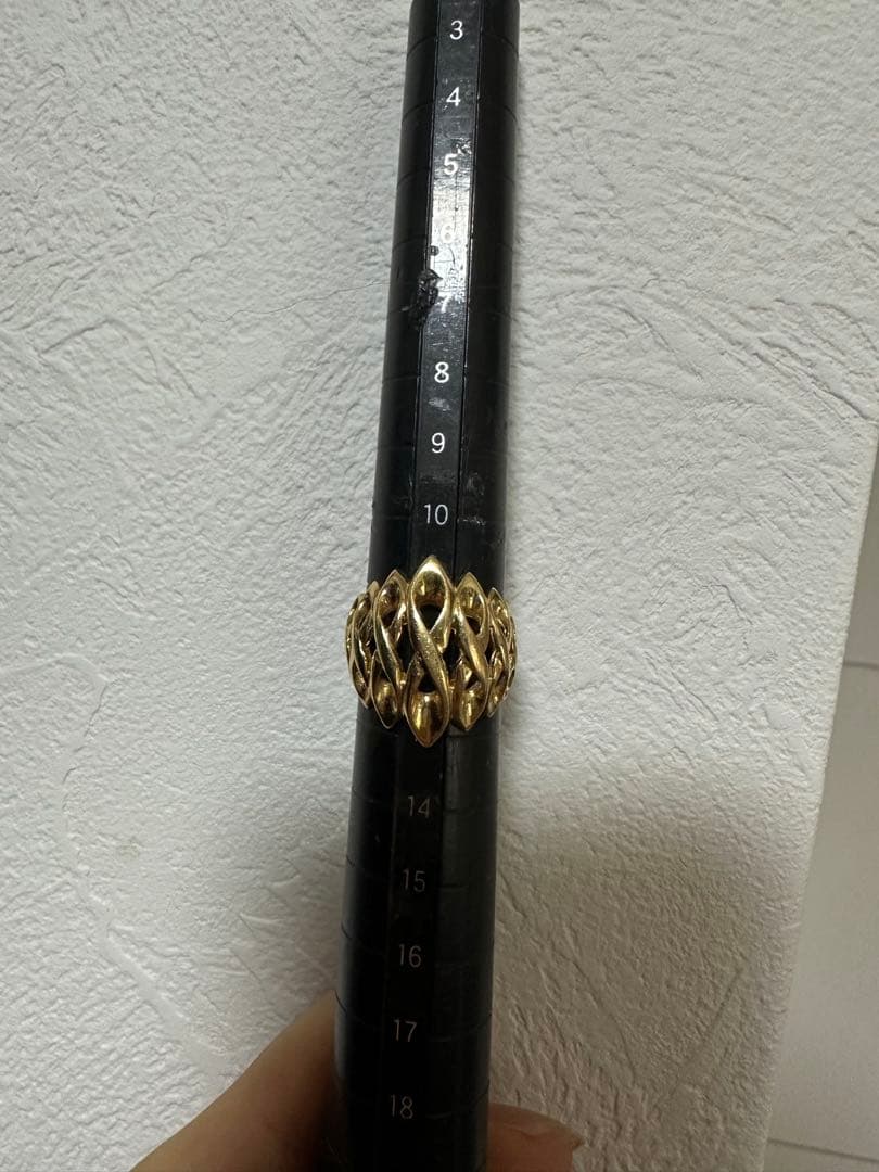 K18 デザインリング 6.74g