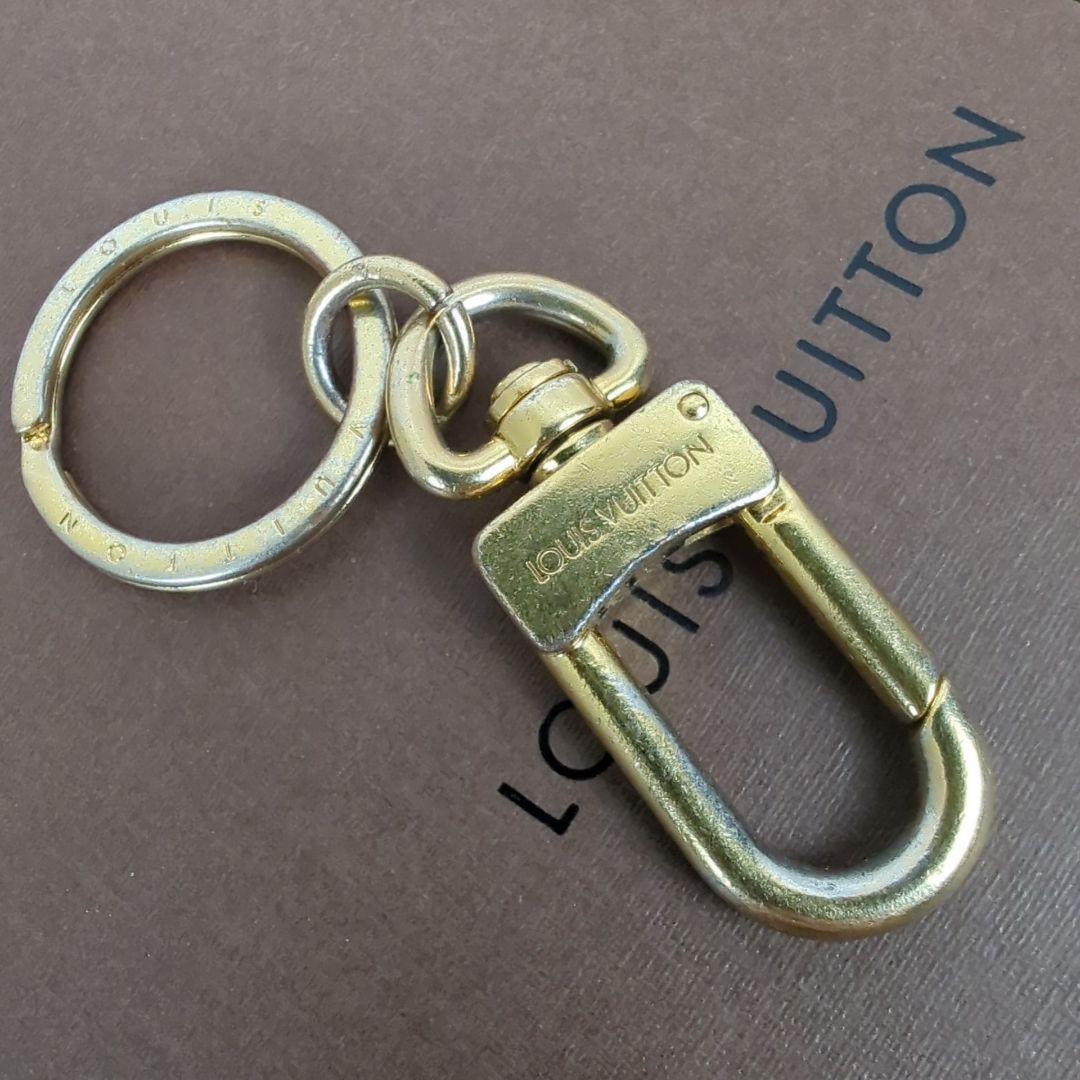 LOUISVUITTON ルイヴィトン キーリング キーホルダー ゴールド