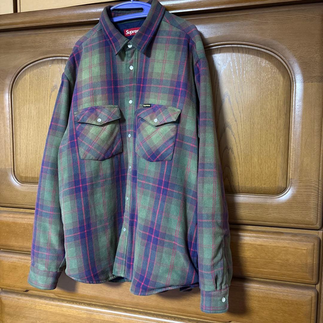 Supreme チェック柄ネルシャツ