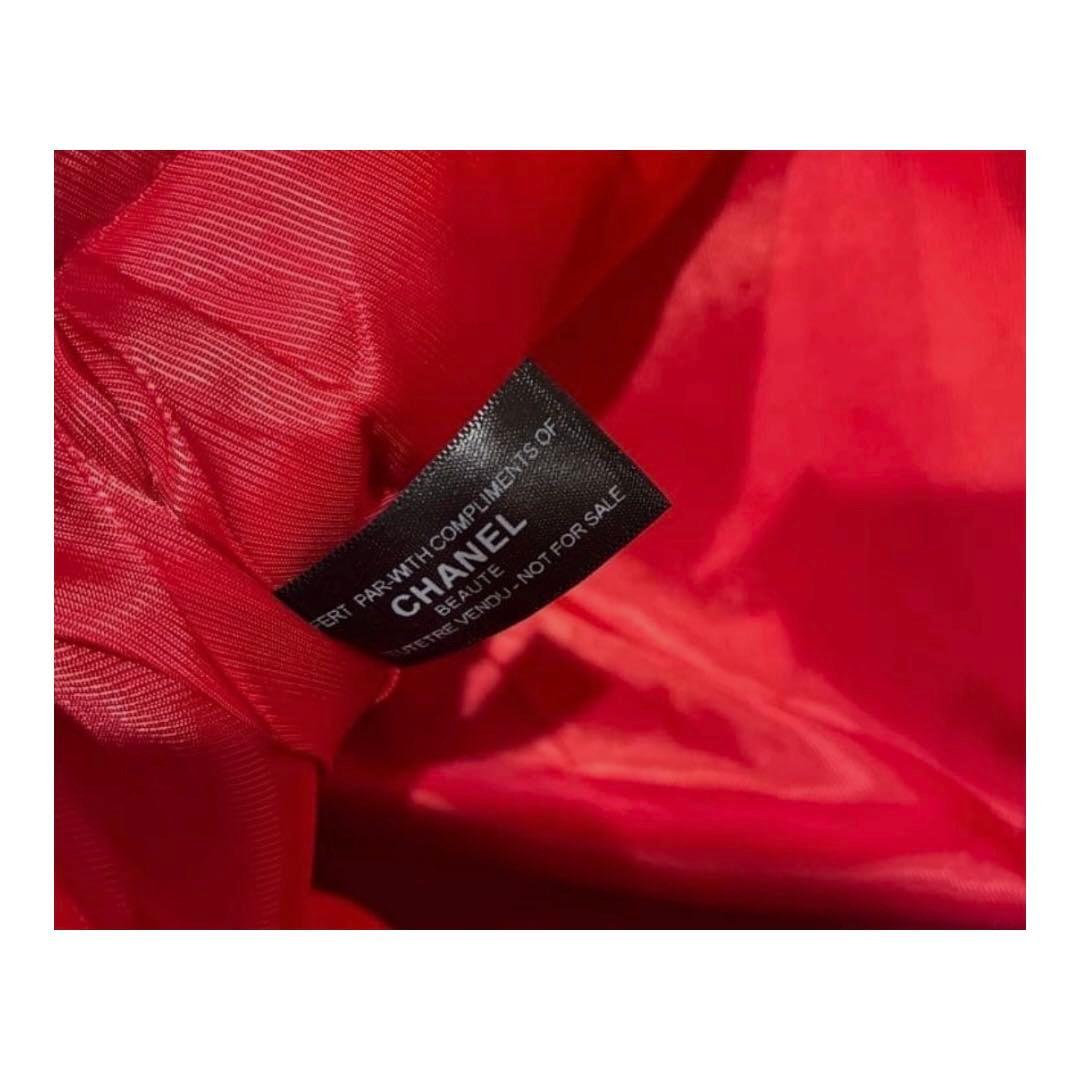 新品未使用】 CHANEL ツイード 赤 スパンコール トートバッグ - メルカリ