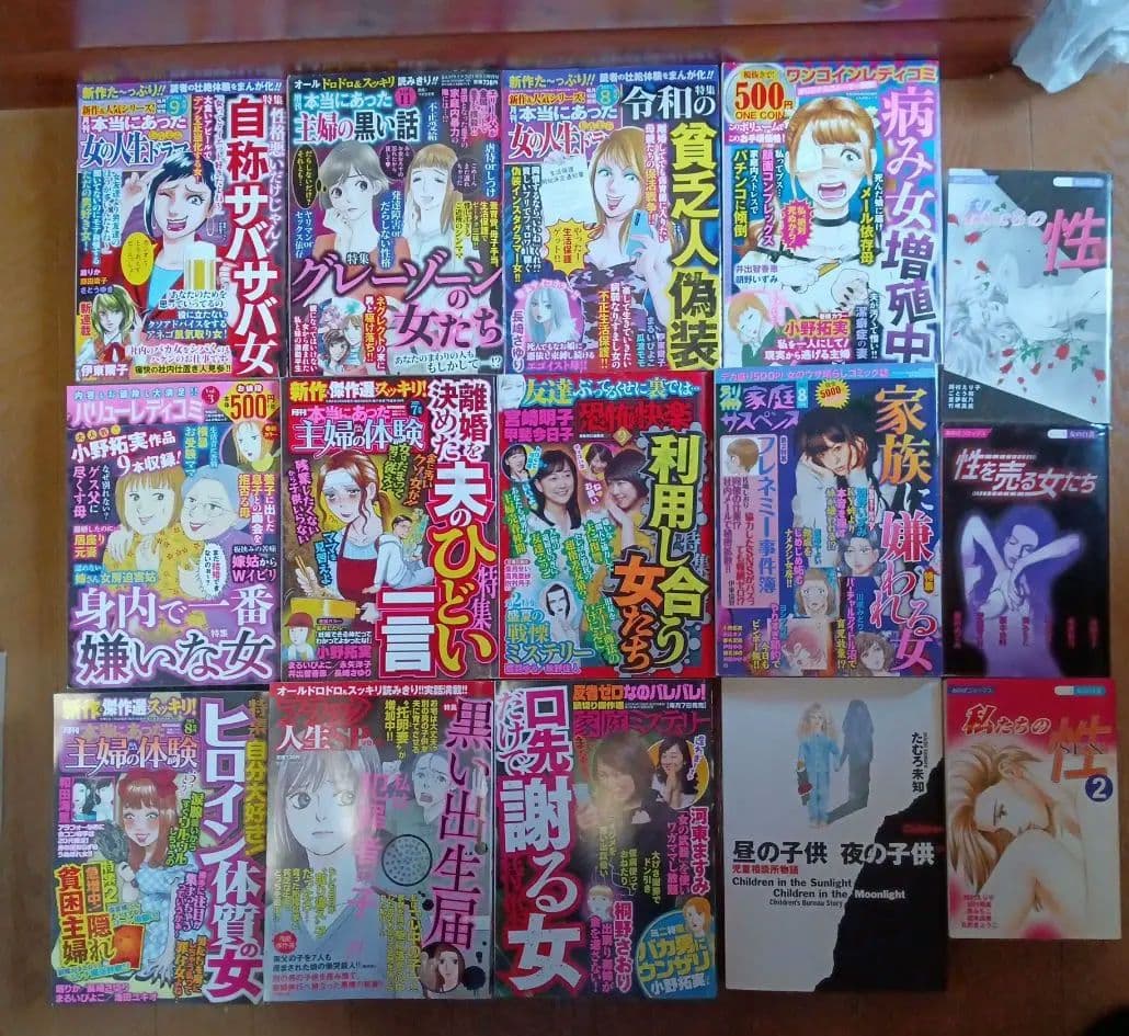 レディースコミック11冊＋おまけ4冊 - メルカリ