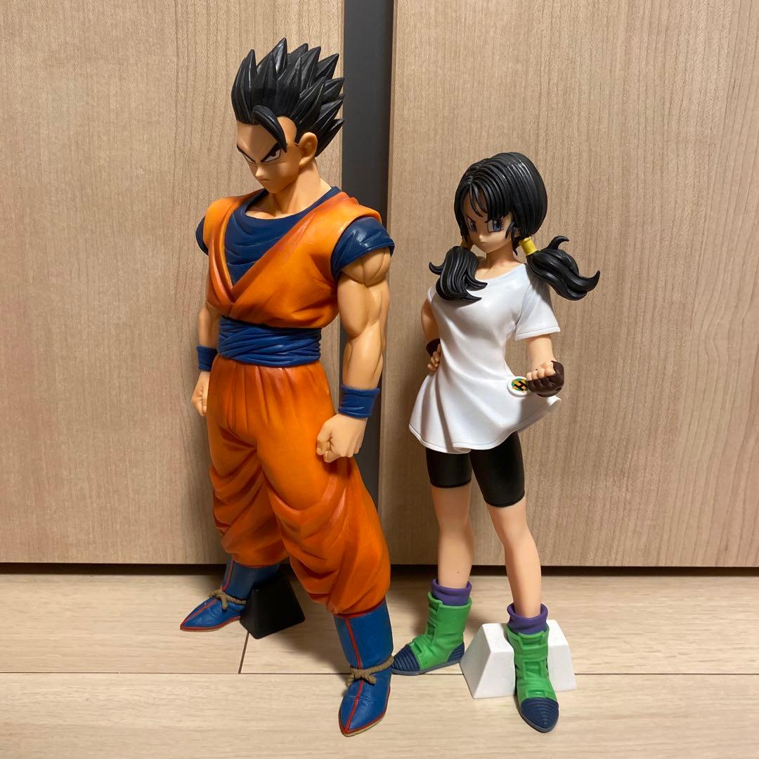 【2点セット】ドラゴンボール　孫悟飯　ビーデル　フィギュア　grandista