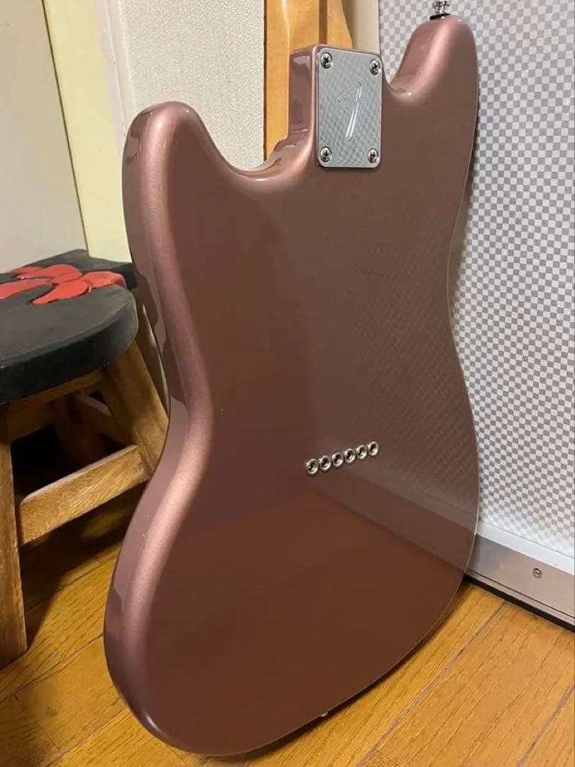 美品/ FENDER Mustang P90, Burgundy ムスタング - メルカリ
