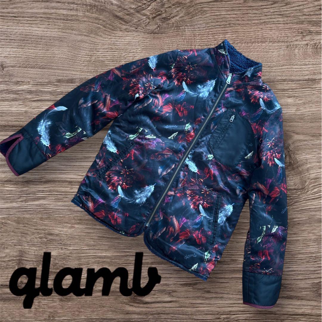 b*a様 ✨美品✨ glamb グラム　リバーシブルボアチャイナジャケット　フェ glamb（グラム）の「Reversible boa China JKT / リバーシブルボア