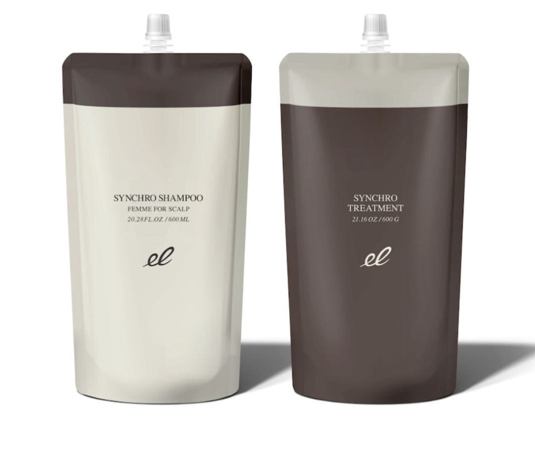 エレクトロン シンクロシャンプーファム&シンクロトリートメント詰め替えセット