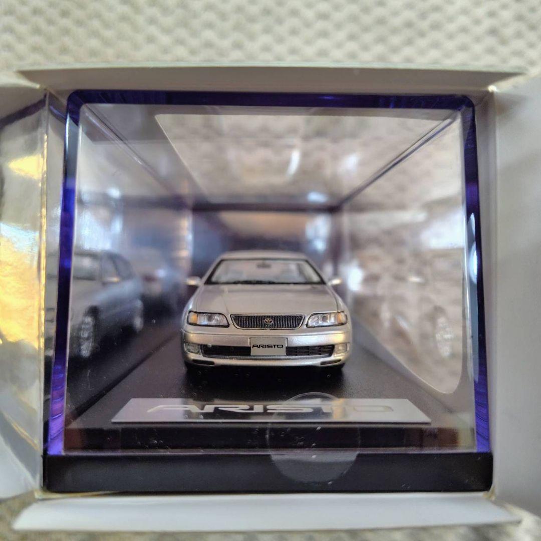 ホビージャパン　MARK43 1/43スケール トヨタ　アリスト　3.0V