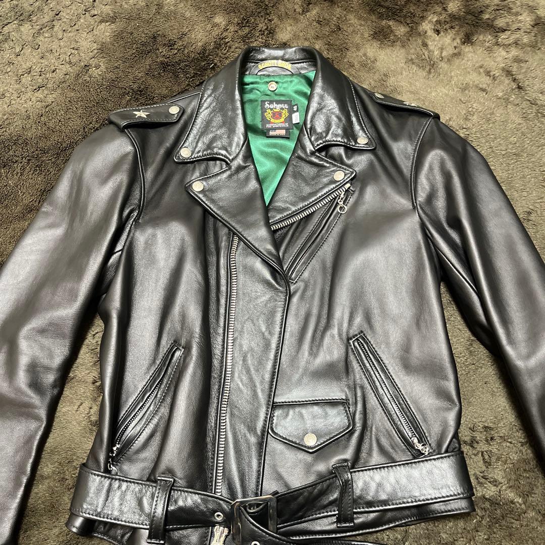 Schott ダブルライダースジャケット 40 (Tall)