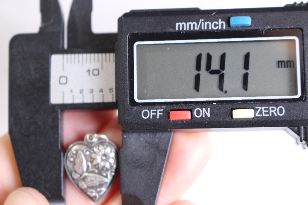 40s スウィートハートジュエリー WW2 シルバー バタフライ 蝶 花