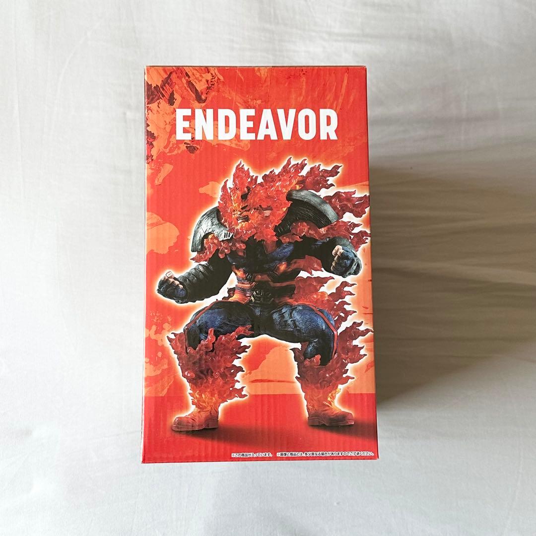 新品未開封】 僕のヒーローアカデミア 意志 D賞 エンデヴァー ;figure