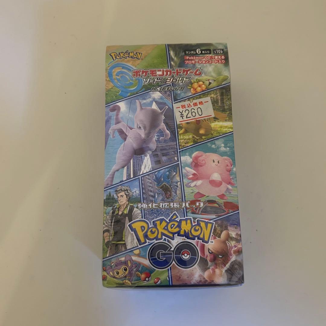 ポケモンカード　ポケモンgo シュリンク付き