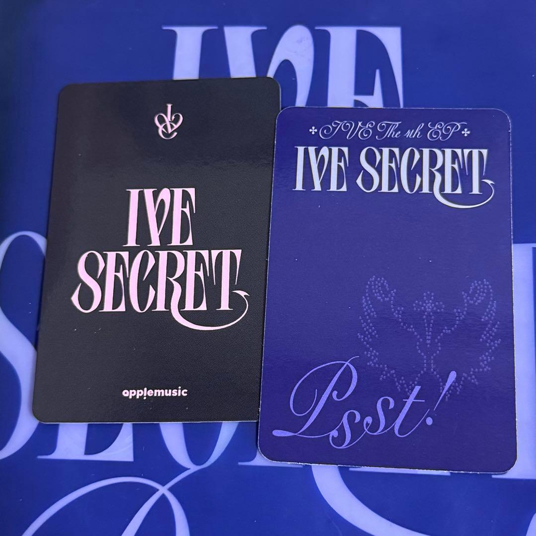 IVE SECRET ウォニョン applemusic トレカ - メルカリ