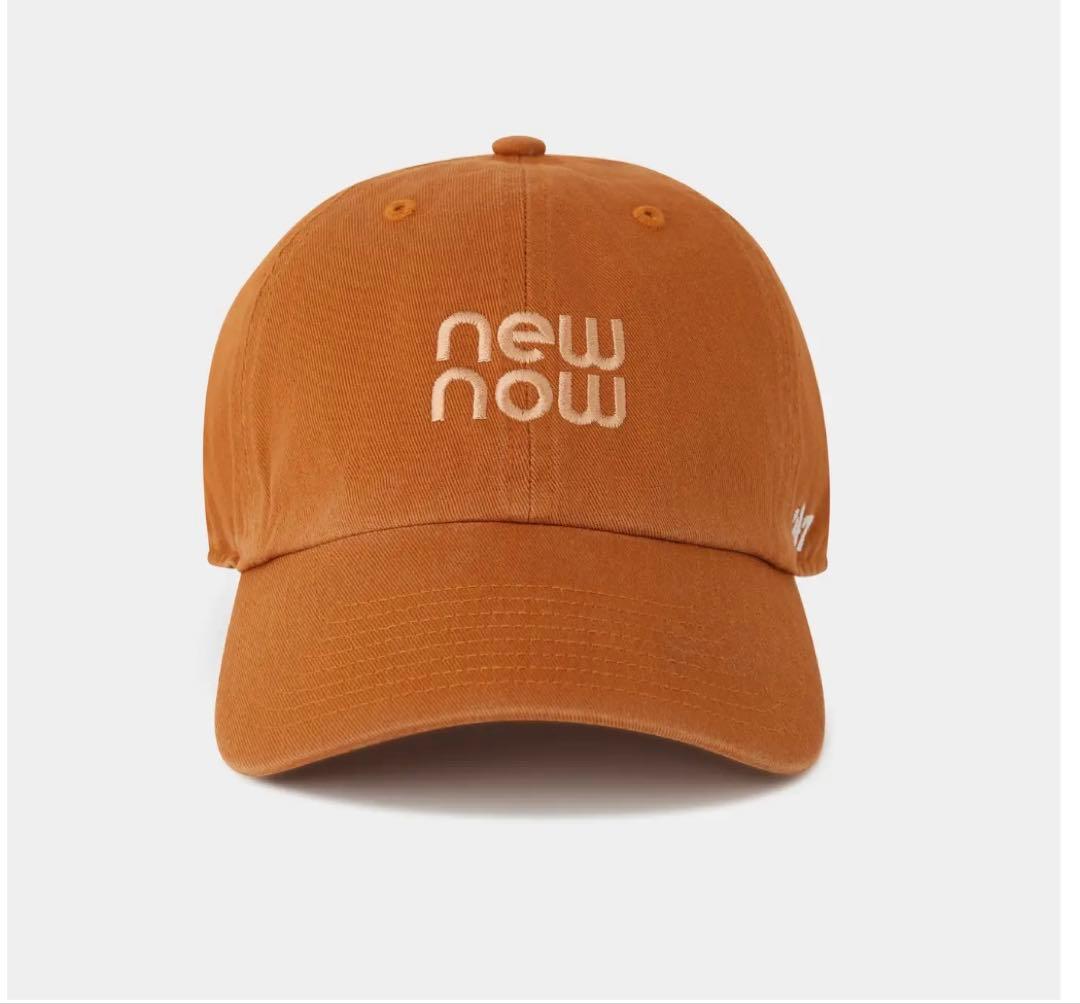 受注会場限定色 榮倉奈々 NEWNOW キャップ 「オレンジ」