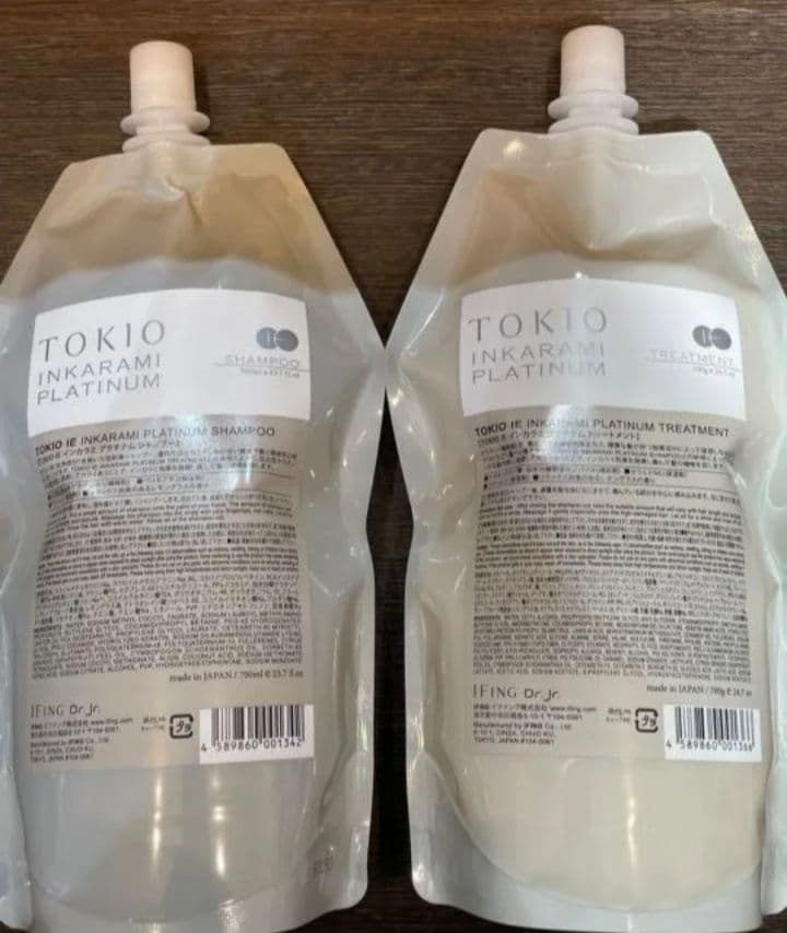 TOKIO インカラミ プラチナムシャンプー700ml トリートメント 700g