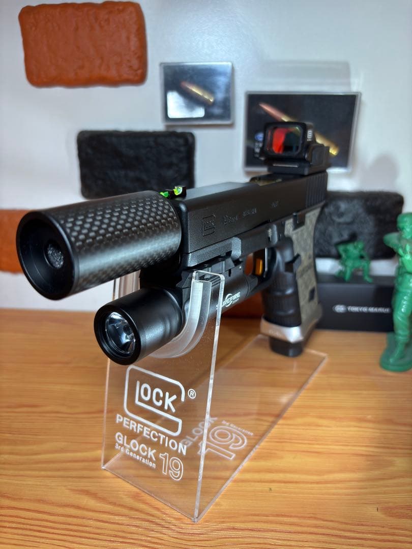 カスタム多数　東京マルイ　グロック19 Gen.4 カスタム品 値下不可 東京マルイ グロック19 gen4 ガスブロ ハンドガン カスタム