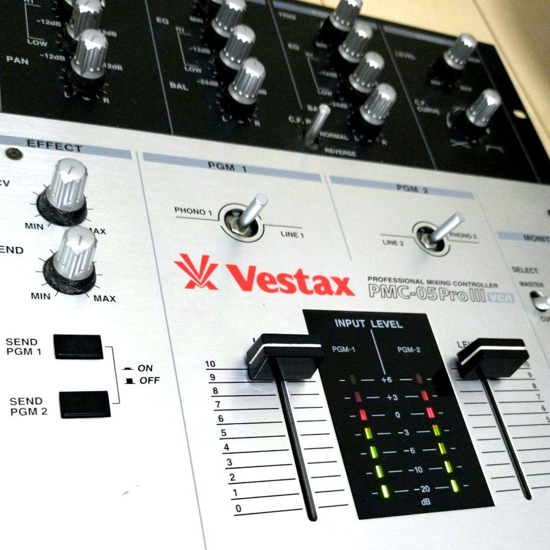 動作・通電・メンテ済 Vestax PMC-05Pro III DJミキサー