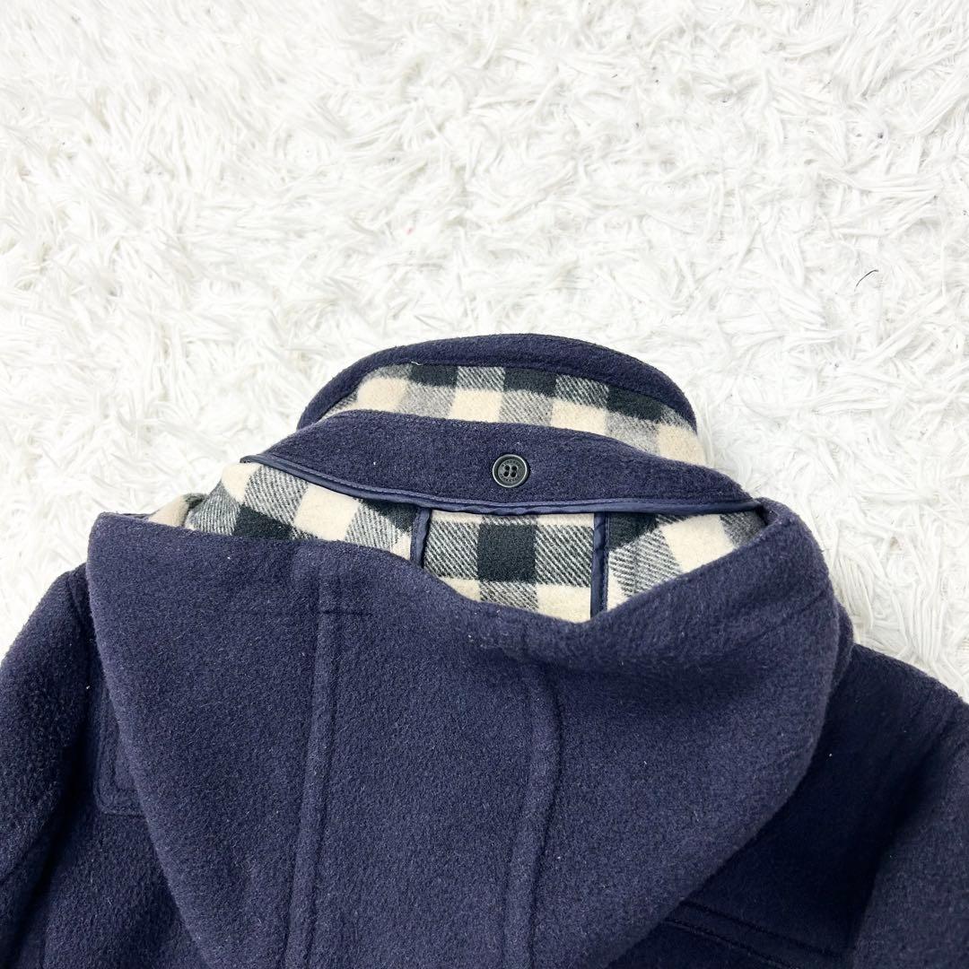 バーバリーチルドレン ダッフルコート 14Y 164cm ネイビー メガ