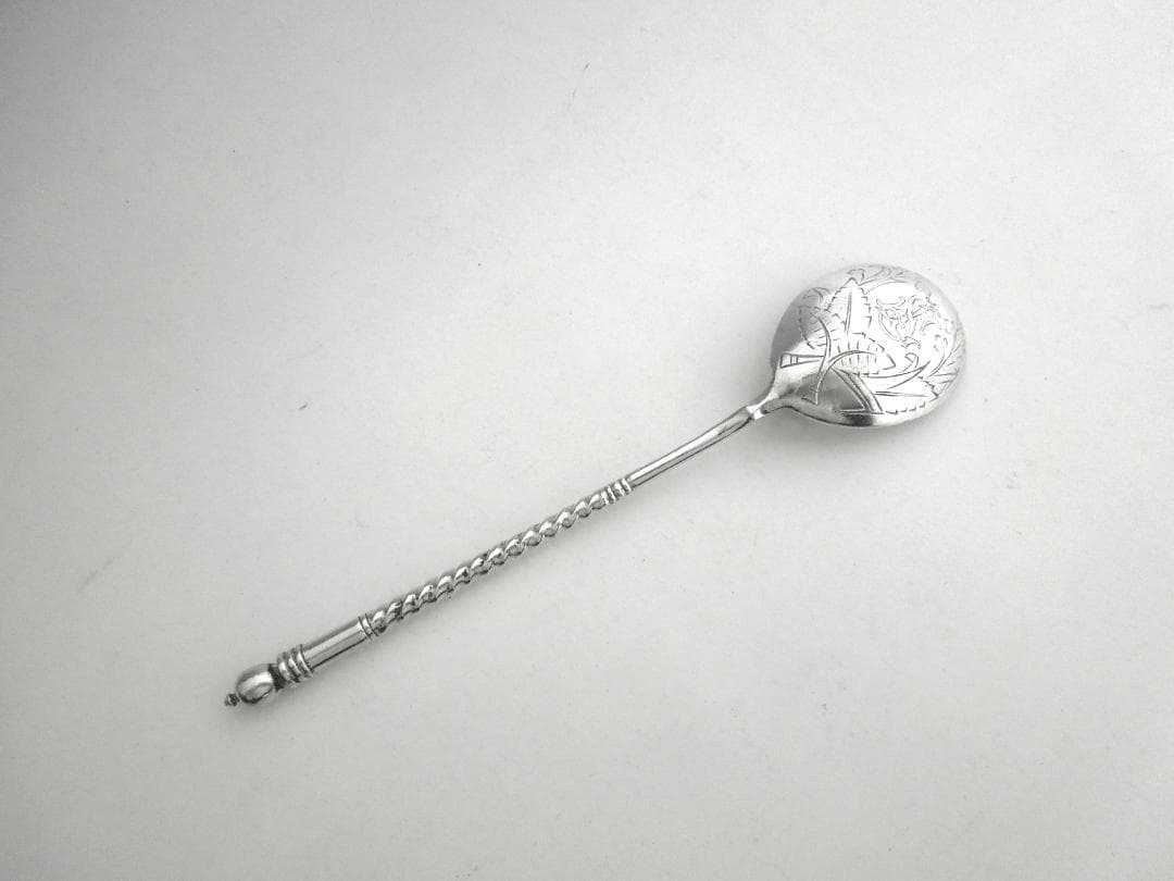 ロシア　シルバースプーン 純銀