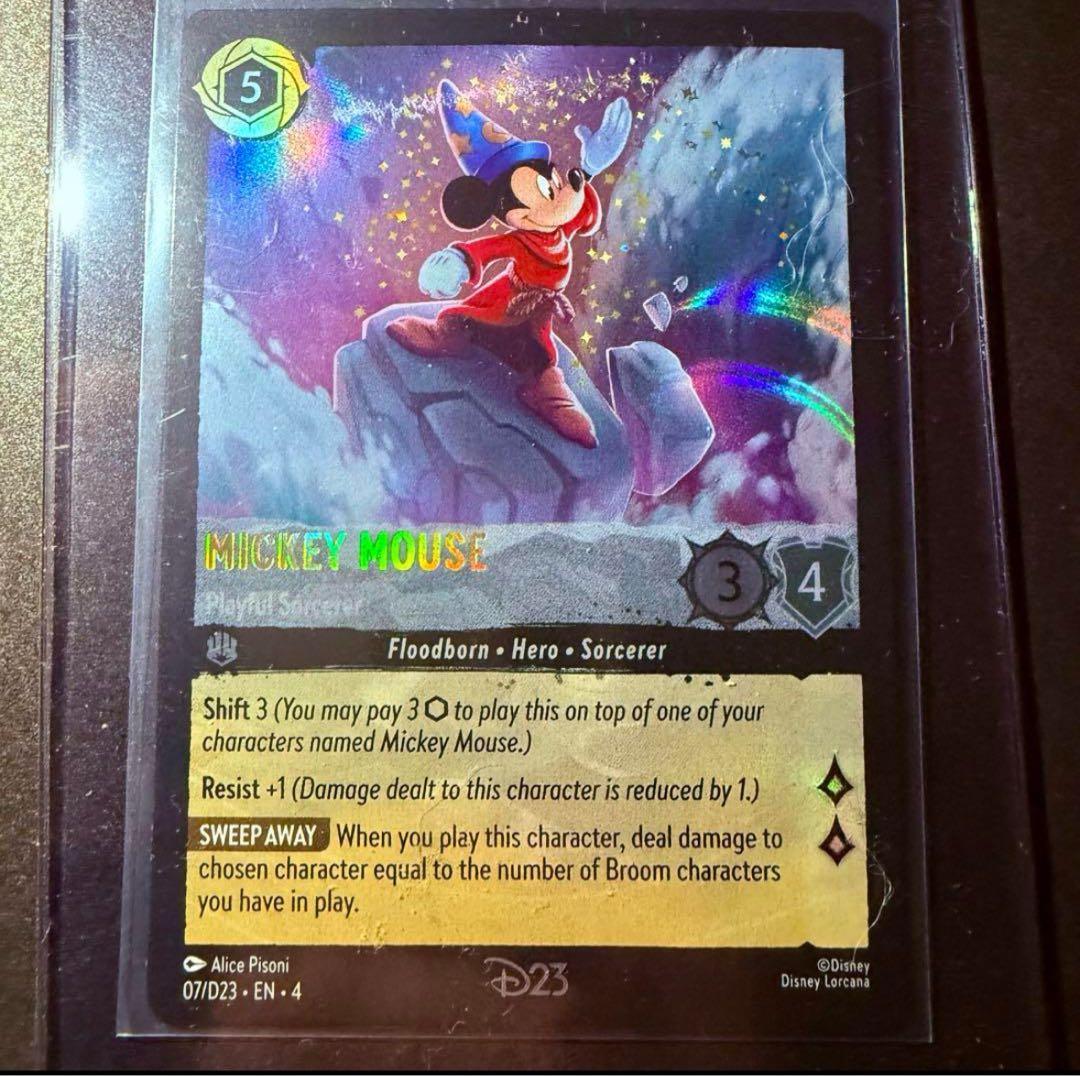 Disney ディズニー ロルカナ ミッキー D23 限定プロモ　海外限定　初期